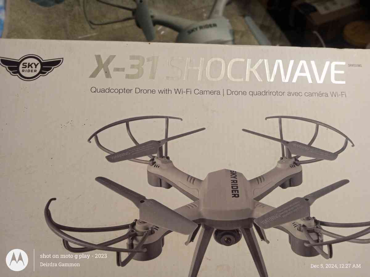 X 31 Shockwave Quadcopter Drone - Heflin, Alabama - FleaMarketBay