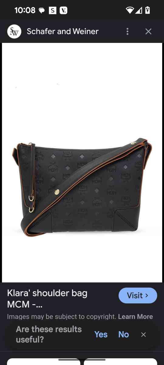 MCM authentic Klara medium shoulder bag