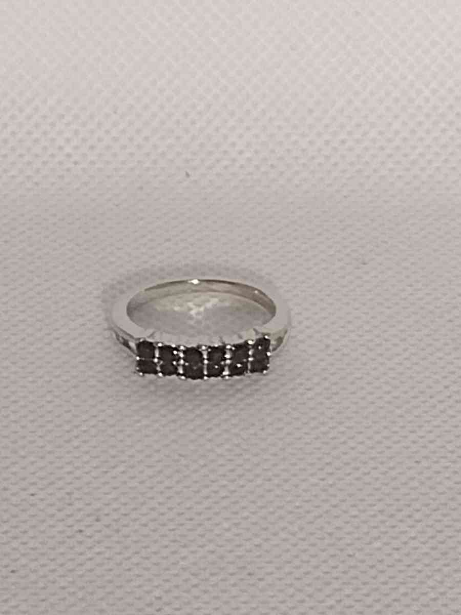 Black Twelve Silvery Ring - Roanoke, Virginia - FleaMarketBay