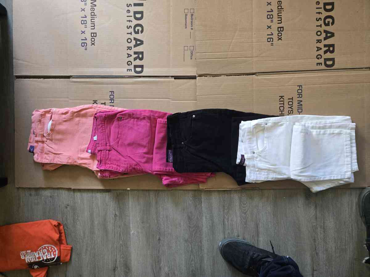 women Gloria Vanderbilt pants 4 pairs - Tavares, Florida