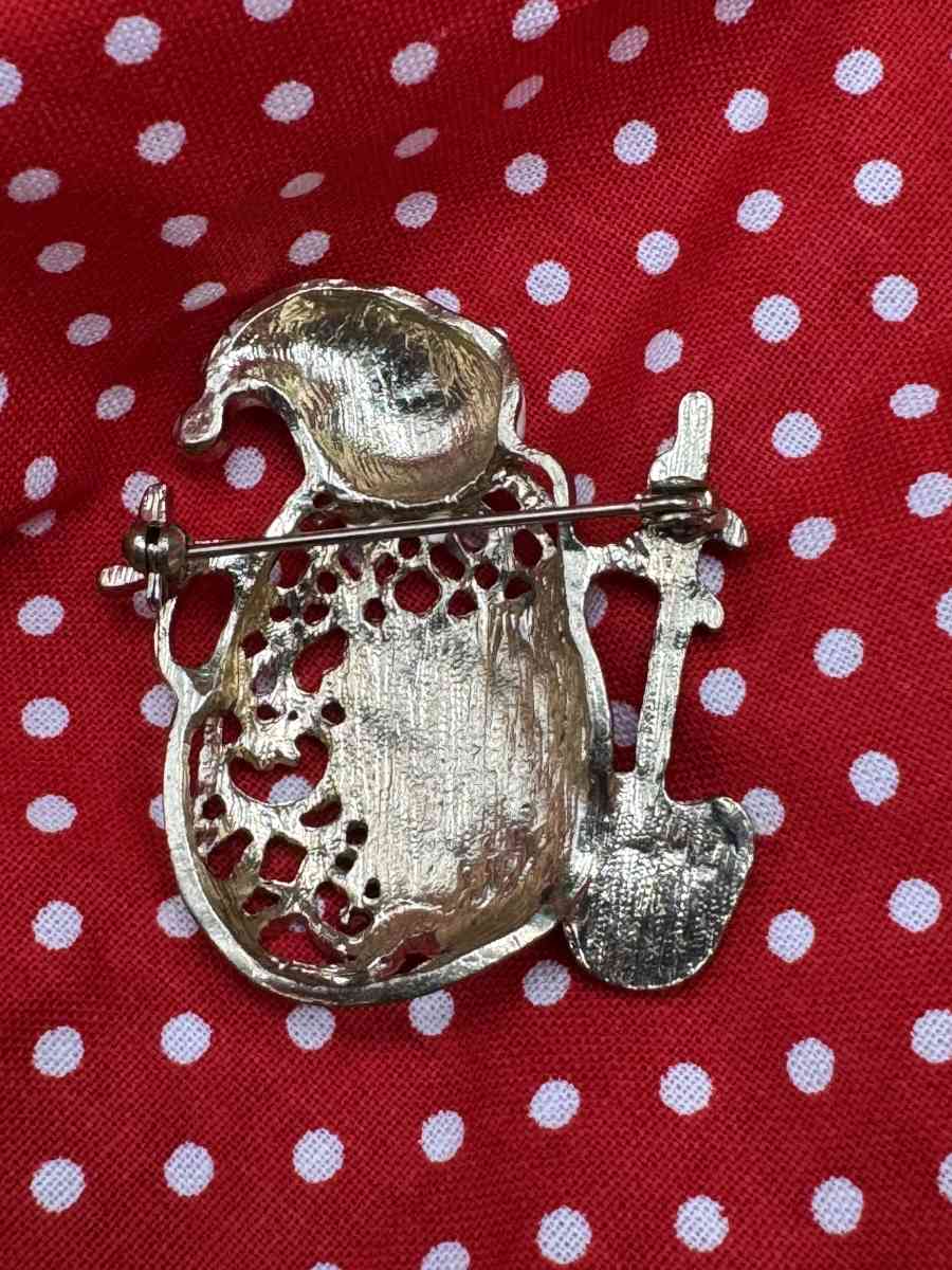 2039PTT High Quality New Enamel  Snowman With Shovel - Gallatin, Tennessee - FleaMarketBay