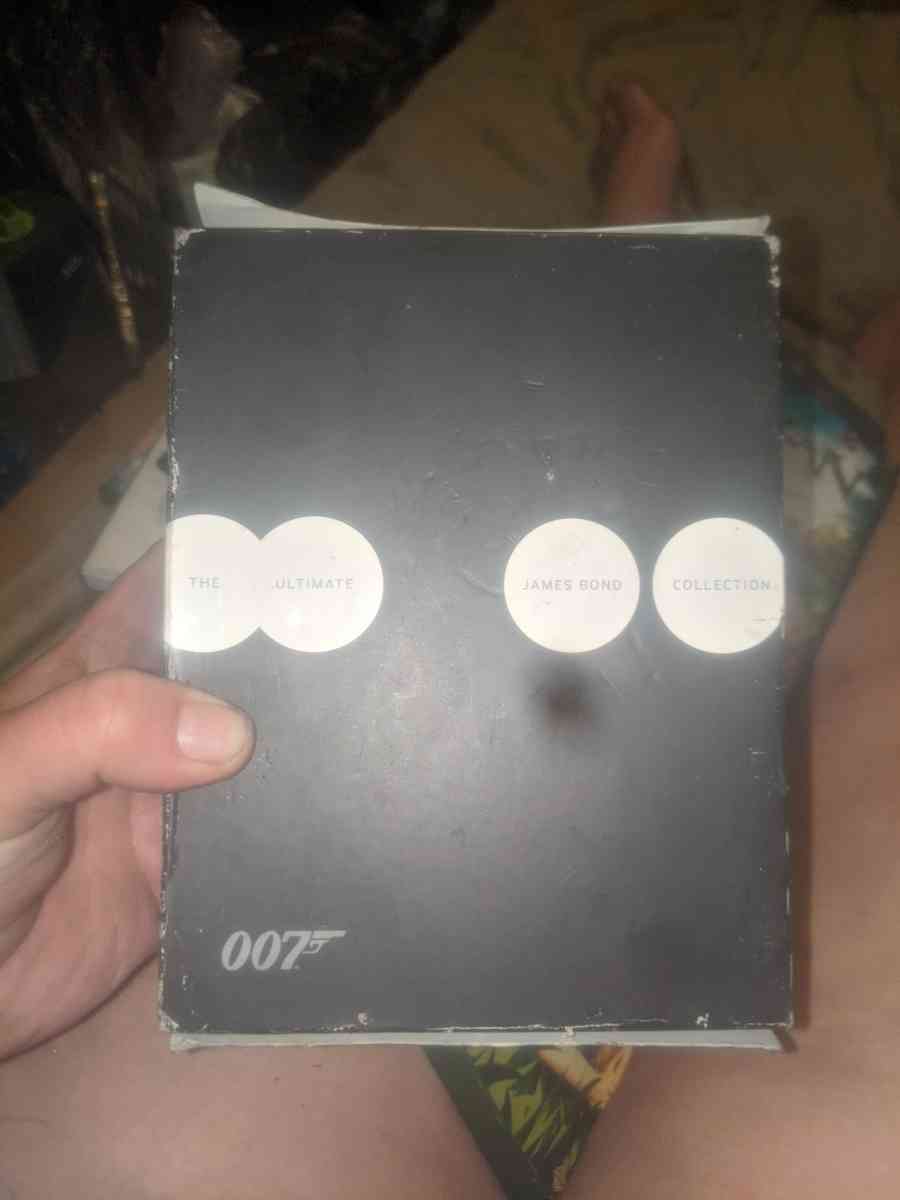 James Bond Bluray dvd set - Kansas City, Missouri - FleaMarketBay
