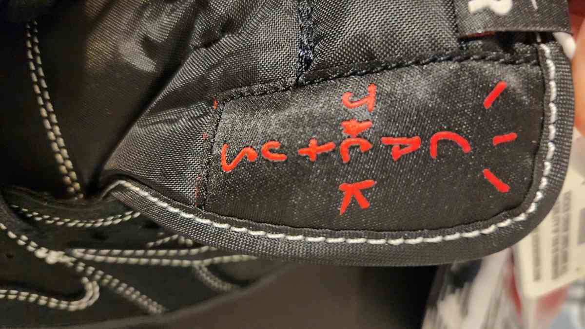 Size 10  Jordan 1 Retro Low OG SP x Travis Scott Black Phant - Castro Valley, California - FleaMarketBay