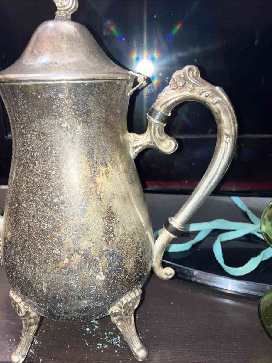 antique silver plated teapot - Kalamazoo, Michigan - FleaMarketBay