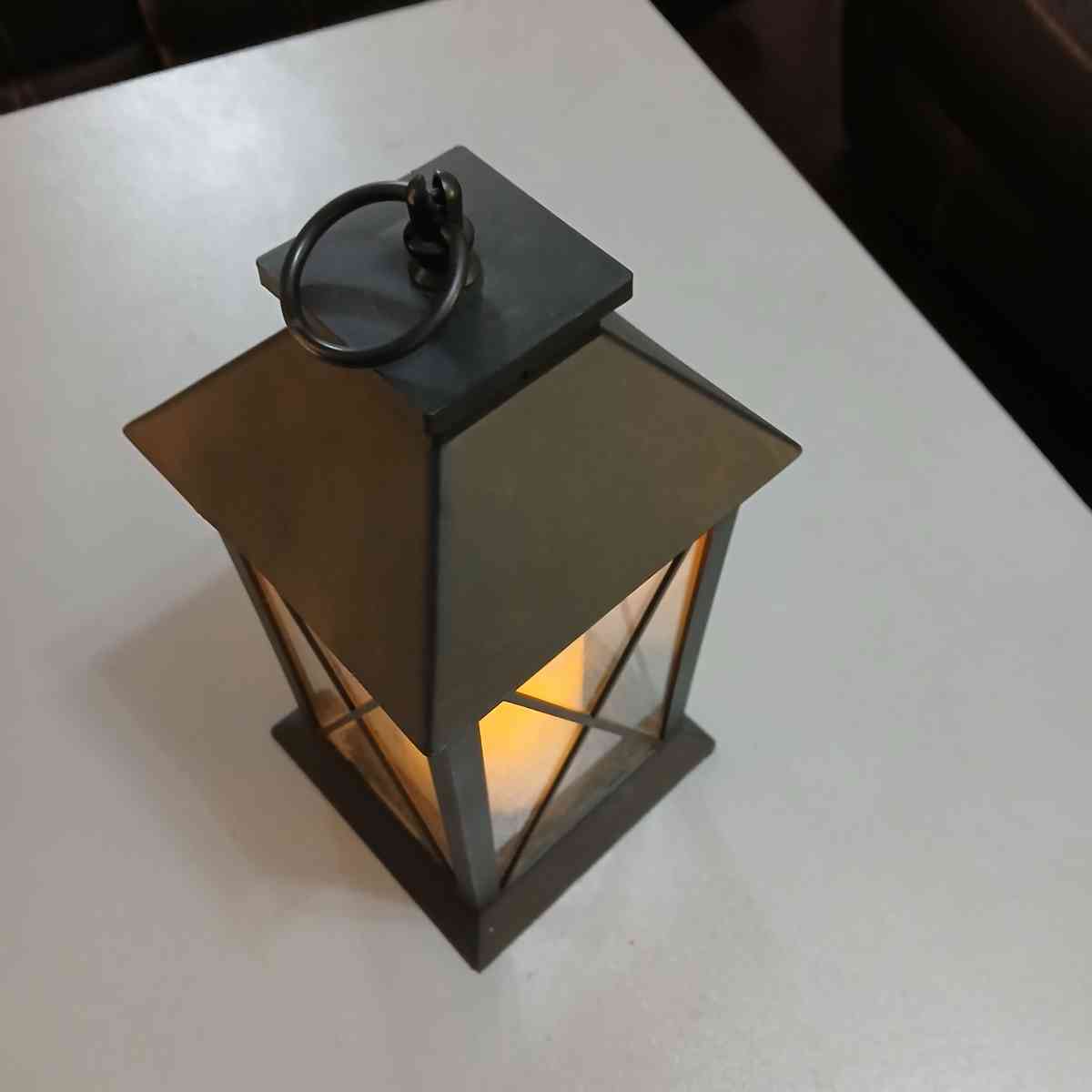 Black decorative lantern - Indianapolis, Indiana - FleaMarketBay