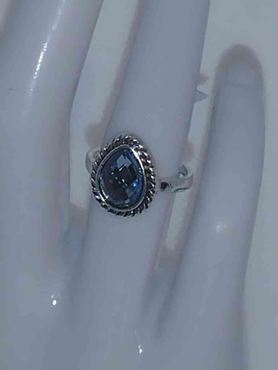 Blue Teardrop Ring - Roanoke, Virginia