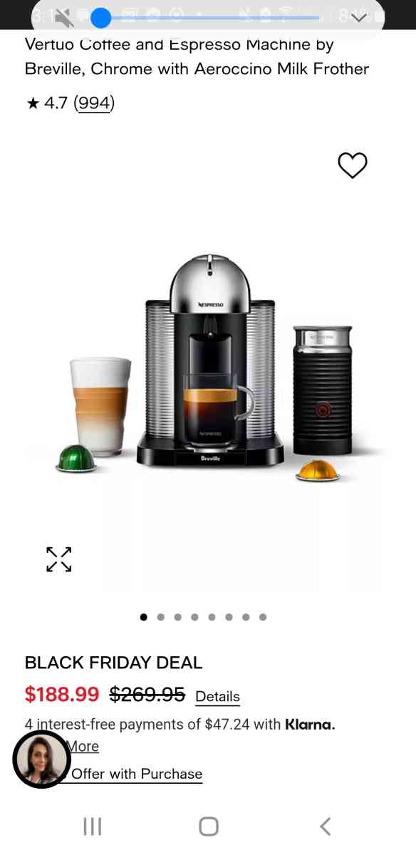 Nespresso Vertuo - Las Vegas, Nevada