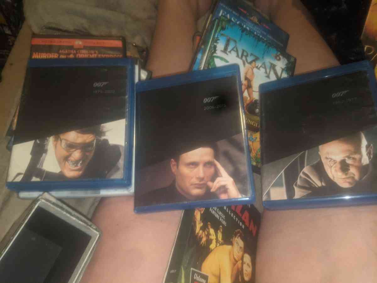 James Bond Bluray dvd set - Kansas City, Missouri - FleaMarketBay