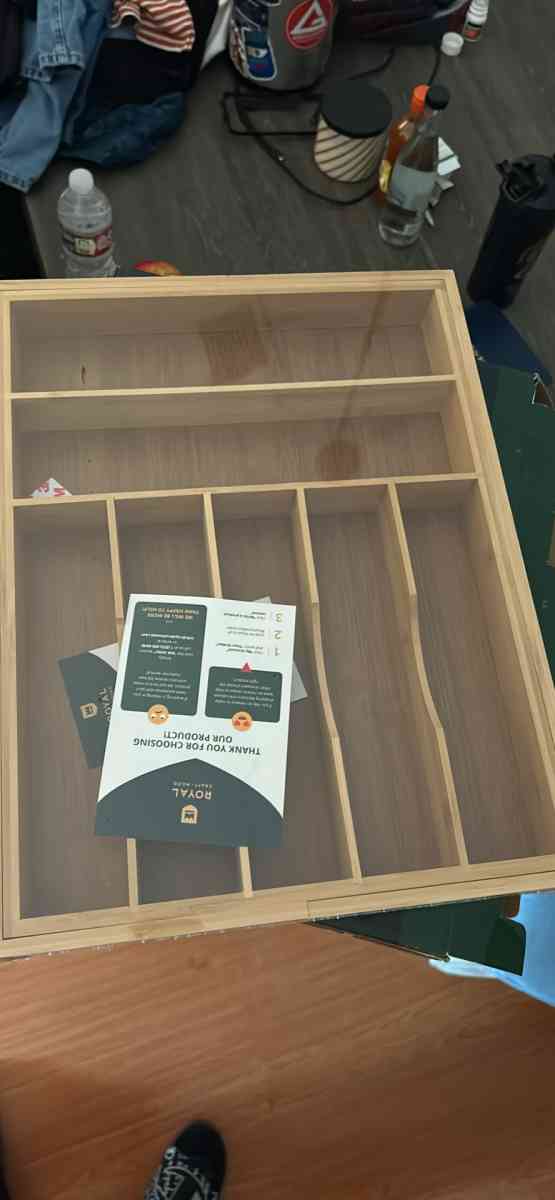 Premium Bamboo Silverware Organizer - Cypress, Texas