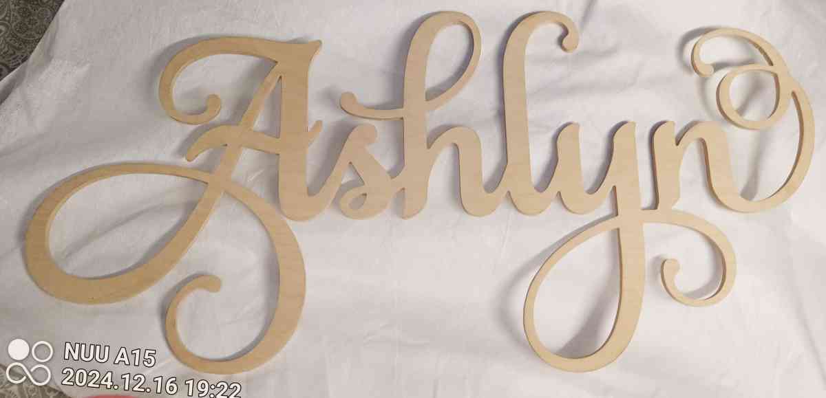 Ashleyn Cut Out In Wood - Cobb, Georgia