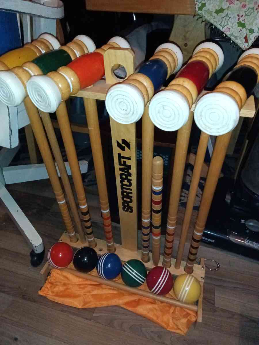sportscraft croquet set - Sacramento, California