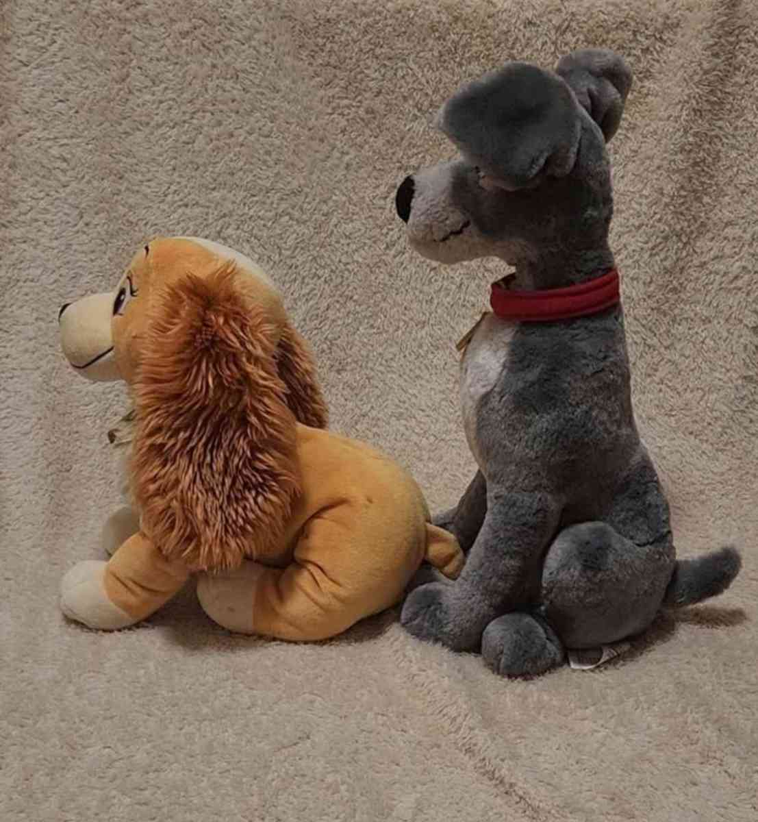 Disney Lady And The Tramp Plushes - Kansas City, Missouri - FleaMarketBay