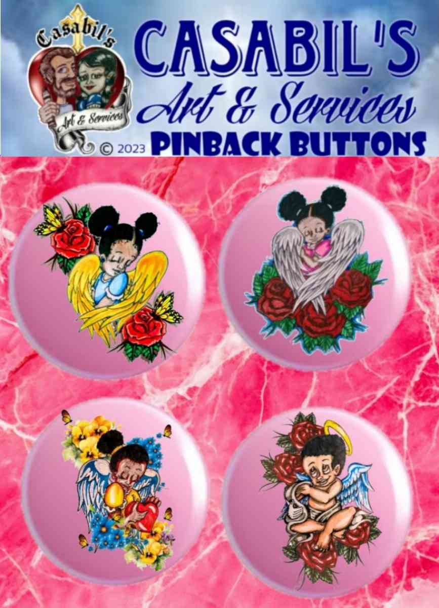 Pinback buttons - Abilene, Kansas