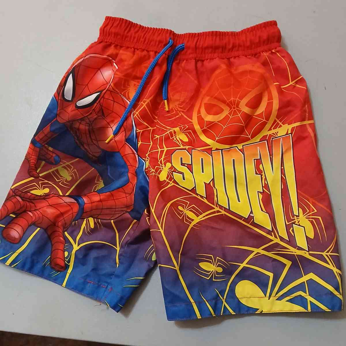 Spiderman kids shorts size 7 - Indianapolis, Indiana - FleaMarketBay
