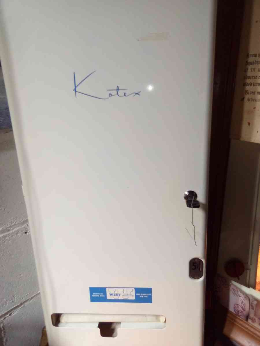 vinage kotex vending mechain - Port Huron, Michigan - FleaMarketBay