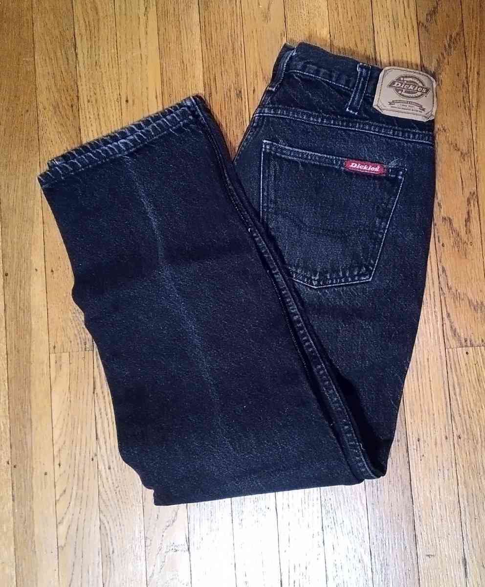 32x30 Dickies black denim jeans - San Francisco, California - FleaMarketBay