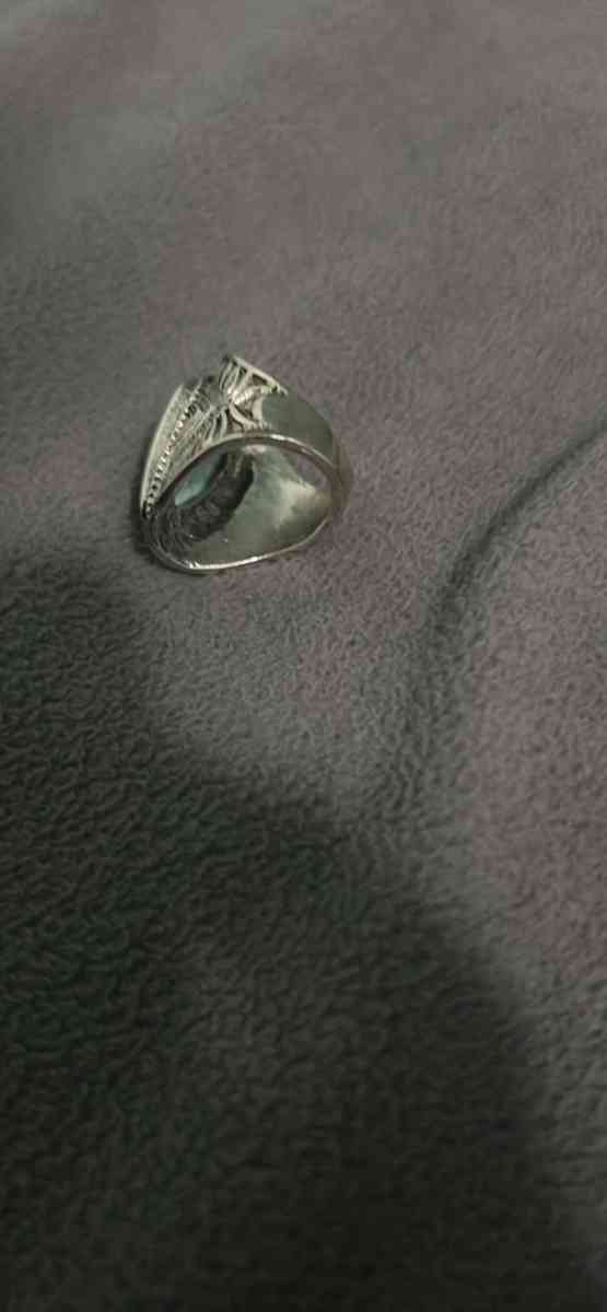 mens rings turquoise tizora natural stone - Wilkes Barre, Pennsylvania