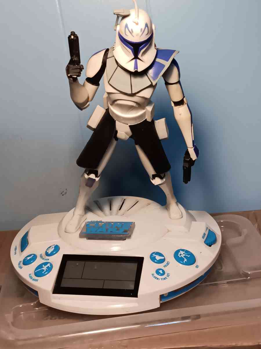 2012 STAR WARS ALARMA CLOCK Captain Rex - Acworth, Georgia - FleaMarketBay