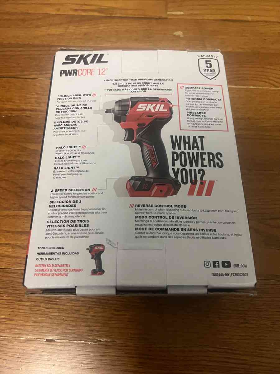 Skil Pwrcore 12 brushless 12v Drill - Franklin Square, New York - FleaMarketBay