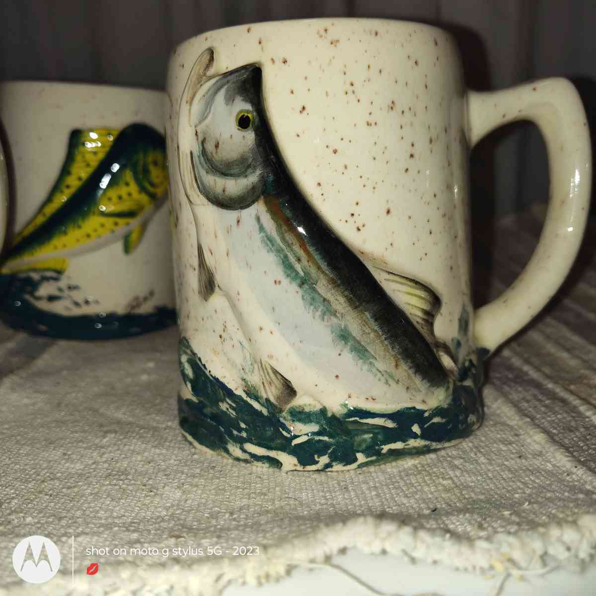 4 Vintage Ross Fis coffee mugs - Cocoa, Florida - FleaMarketBay