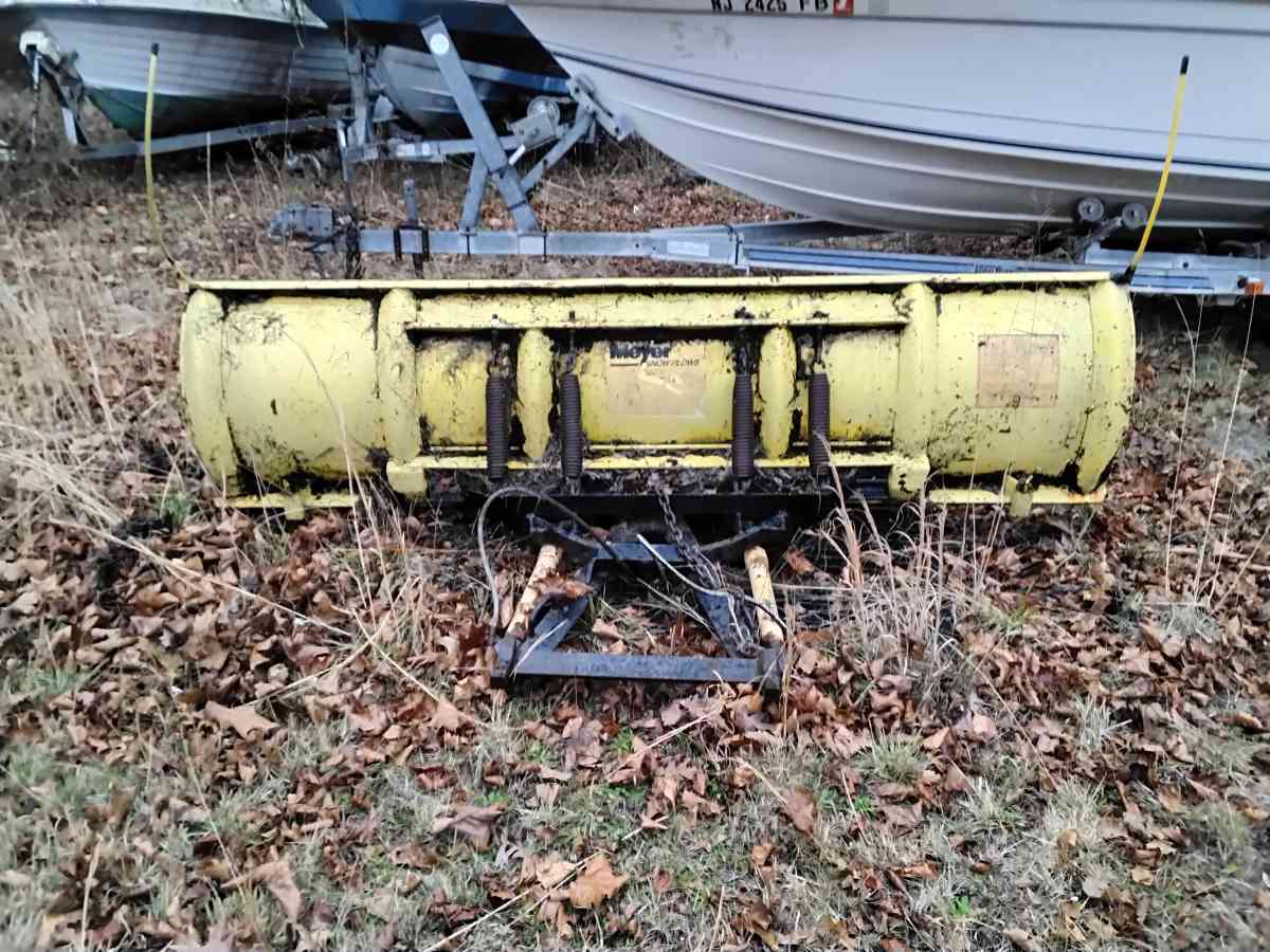 Nice Heavy Duty Myers Snowplow with 4 Springs Like New - Williamstown, New Jersey - FleaMarketBay