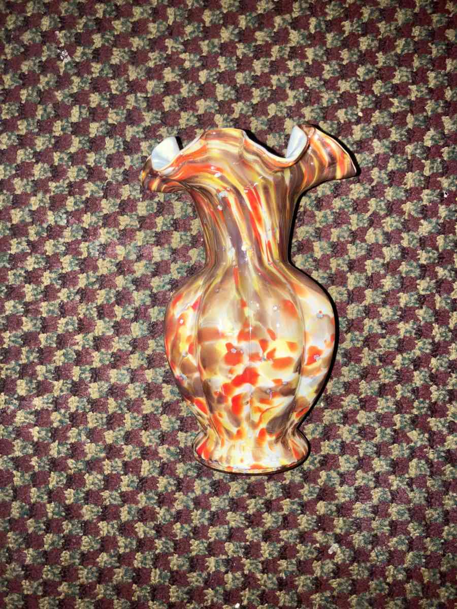 Fenton vasa marina vase - Kalamazoo, Michigan