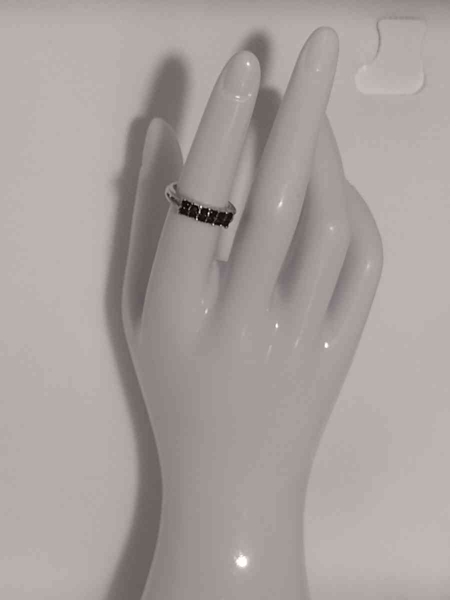 Black Twelve Silvery Ring - Roanoke, Virginia - FleaMarketBay