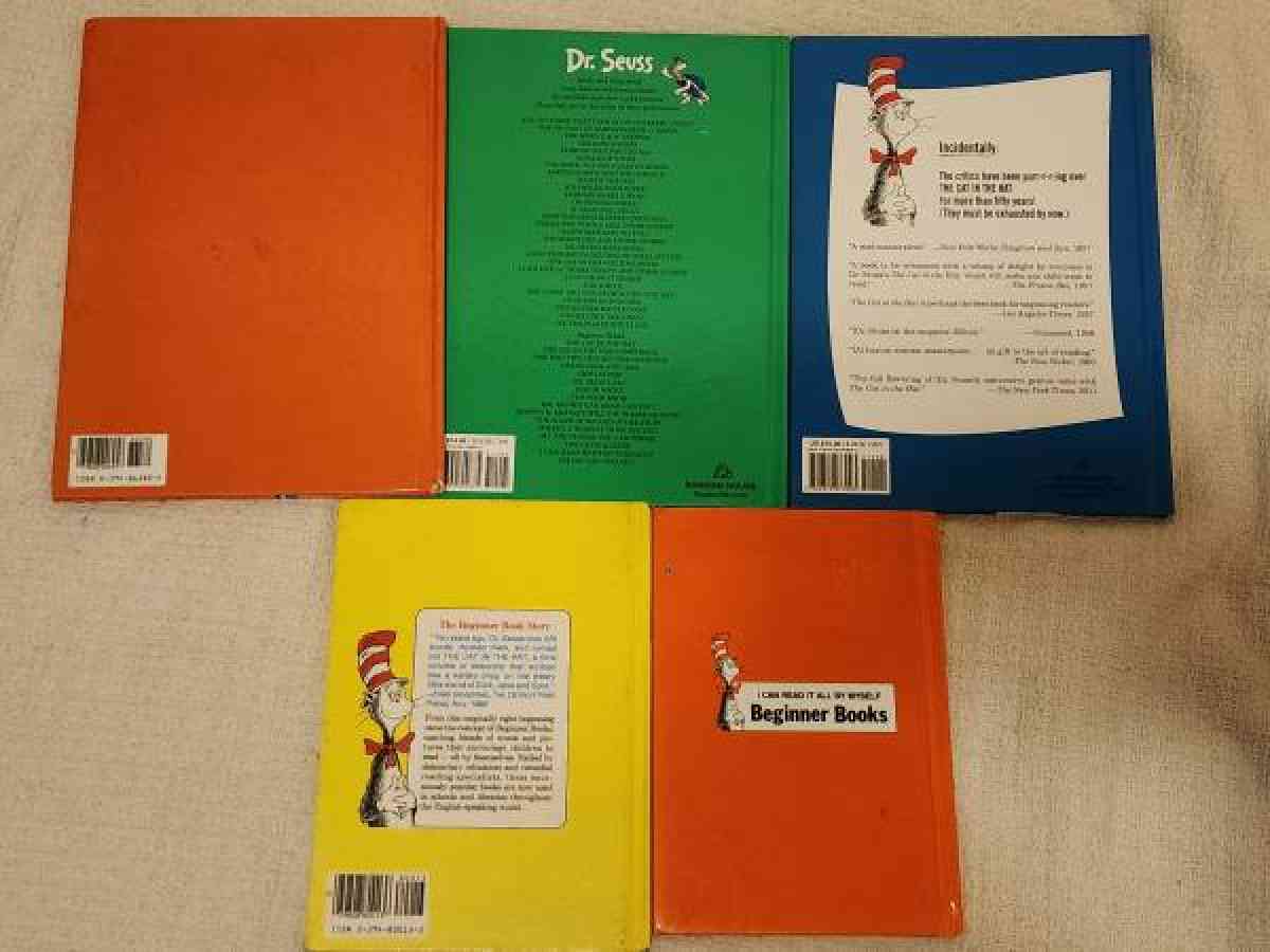 Vintage Dr Seuss five books - Clinton, Massachusetts - FleaMarketBay
