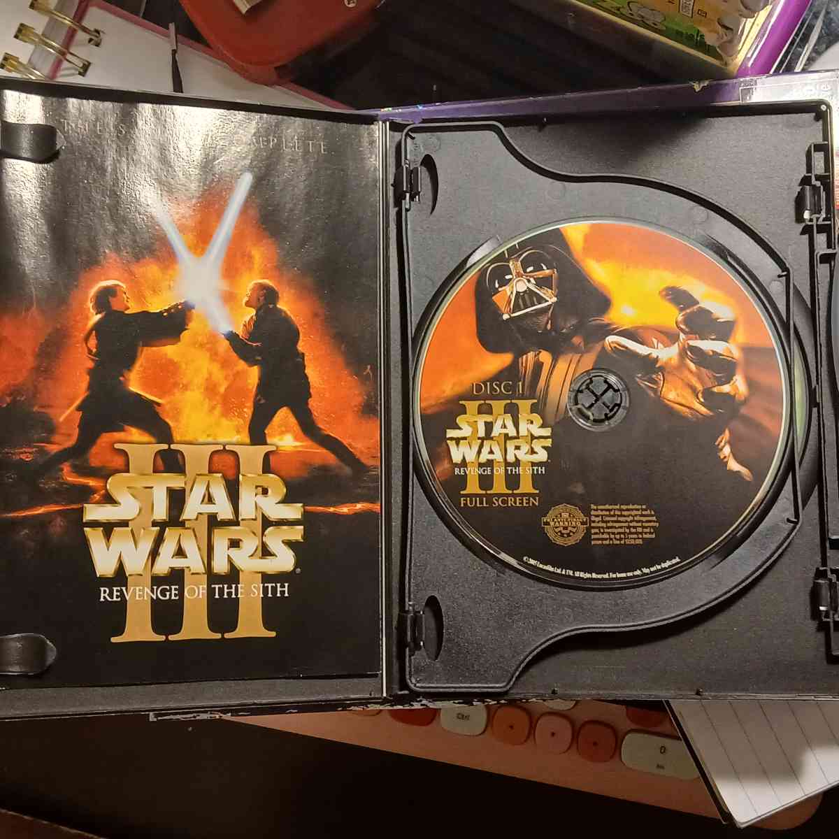 Star Wars III Revenge of the Seth 2 discs DVD - Indianapolis, Indiana - FleaMarketBay
