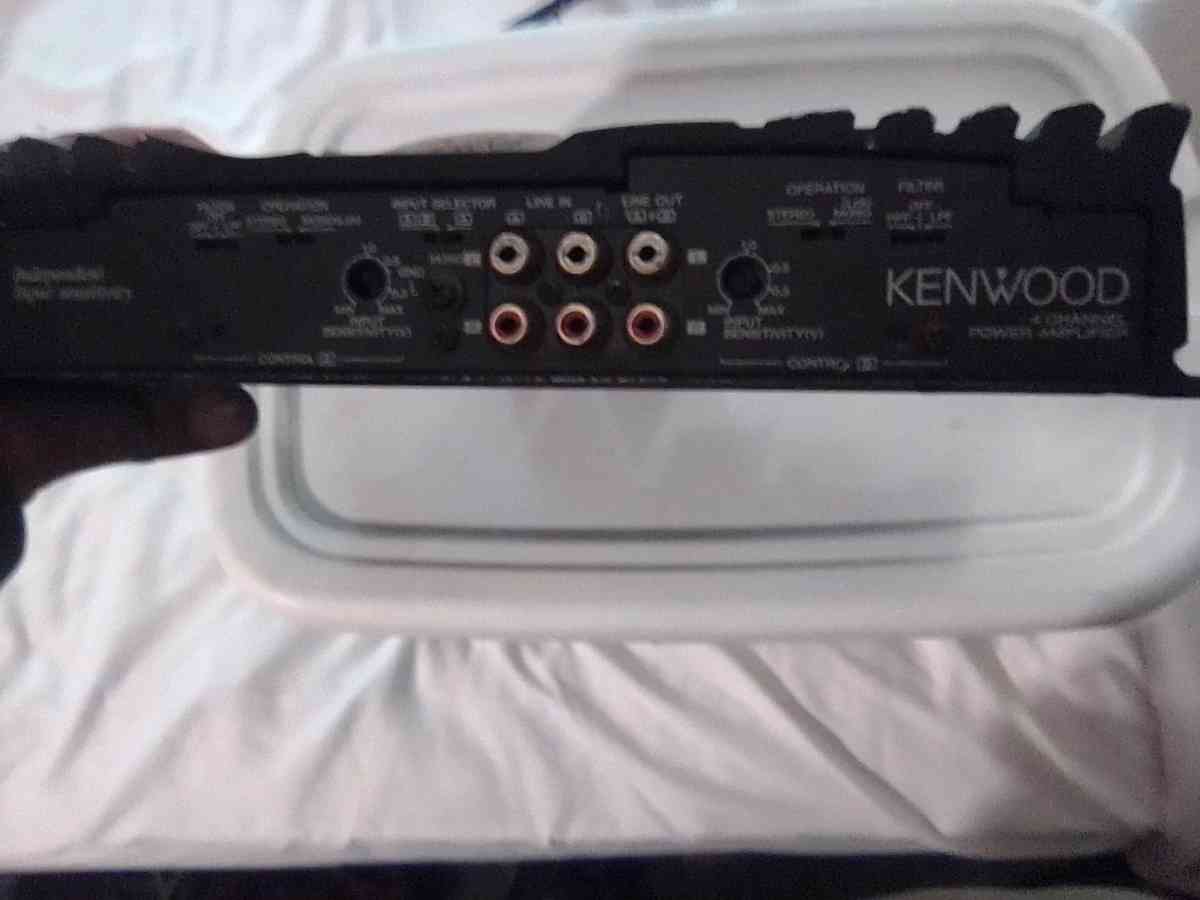 Kenwood Amplifier - Carlisle, Pennsylvania - FleaMarketBay