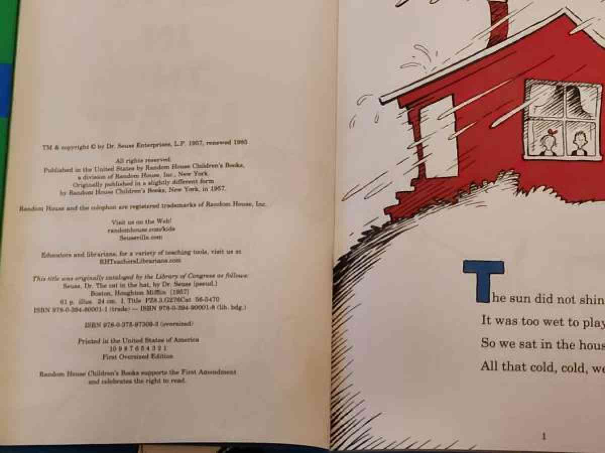 Vintage Dr Seuss five books - Clinton, Massachusetts - FleaMarketBay