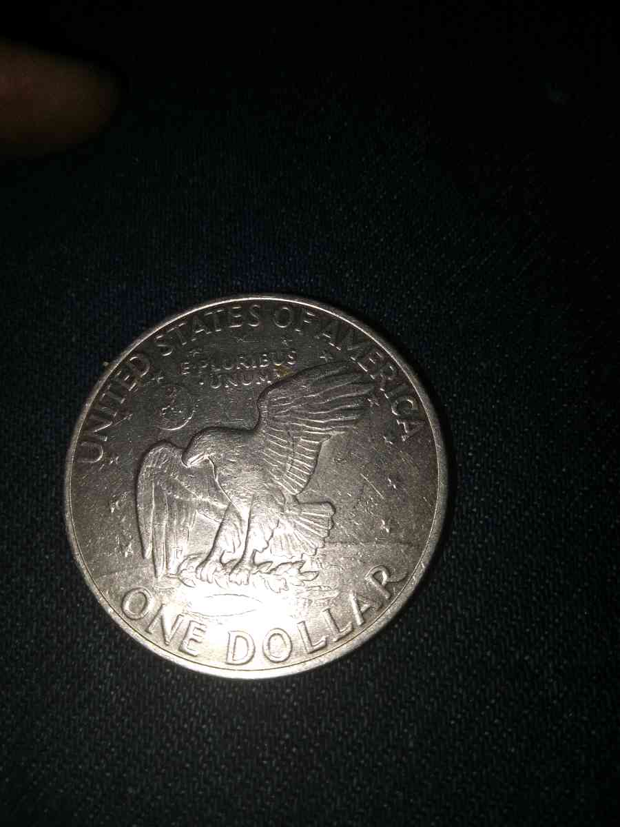 1972 eishnhower silver dollar rare flying eagle design - Clinton, Iowa - FleaMarketBay