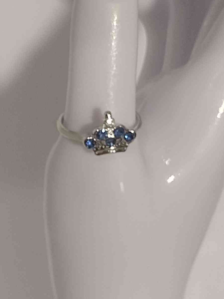 Blue Crown Silvery Ring - Roanoke, Virginia
