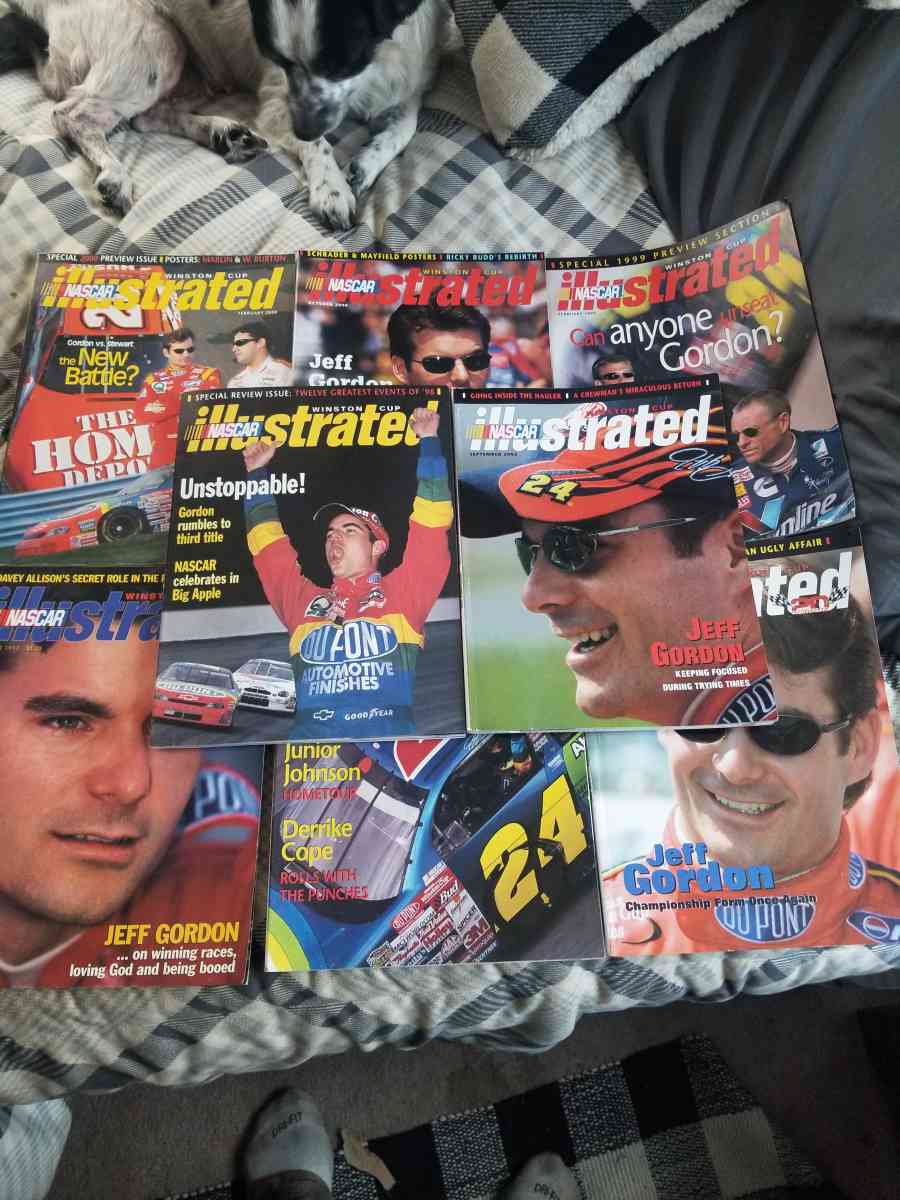 imSelling eight magazines of Jeff Gordon - Piketon, Ohio - FleaMarketBay