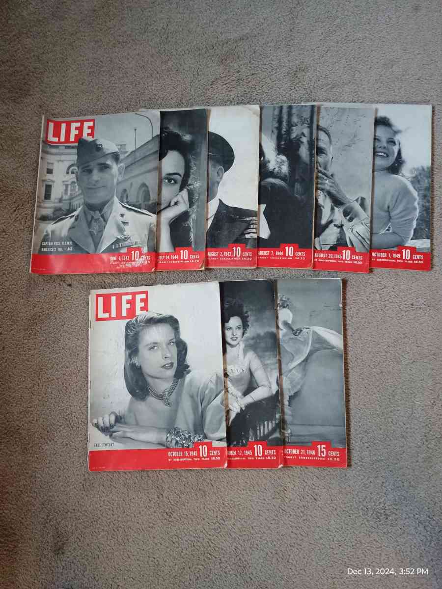 vintage Life magazines - Palm Springs, California - FleaMarketBay