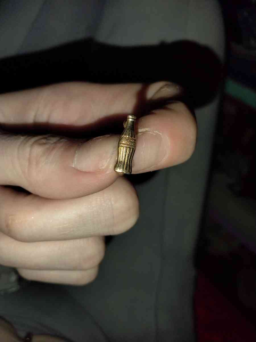 vintage CocaCola 10k yellow gold award pin - Frederick, Maryland - FleaMarketBay