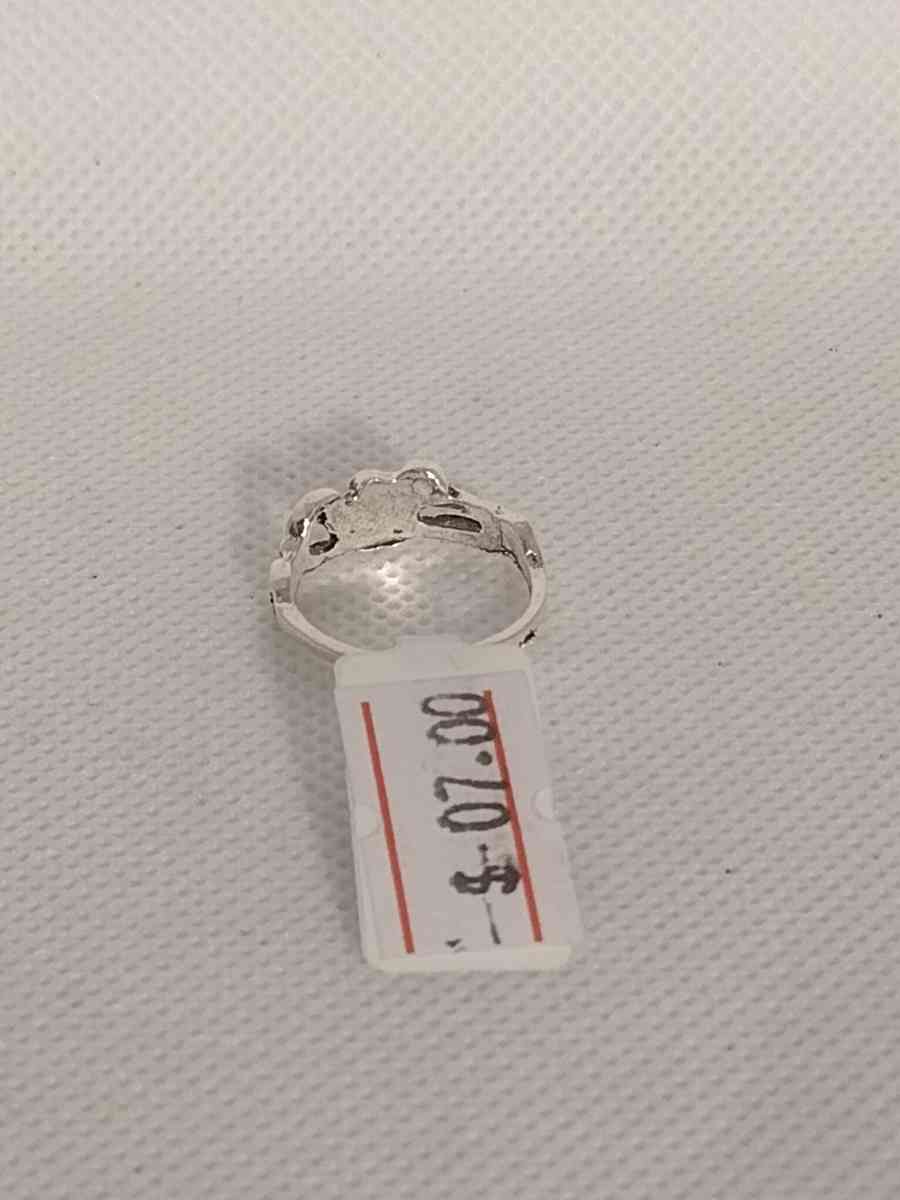 Bohemian Floral Design Silver Ring - Roanoke, Virginia - FleaMarketBay