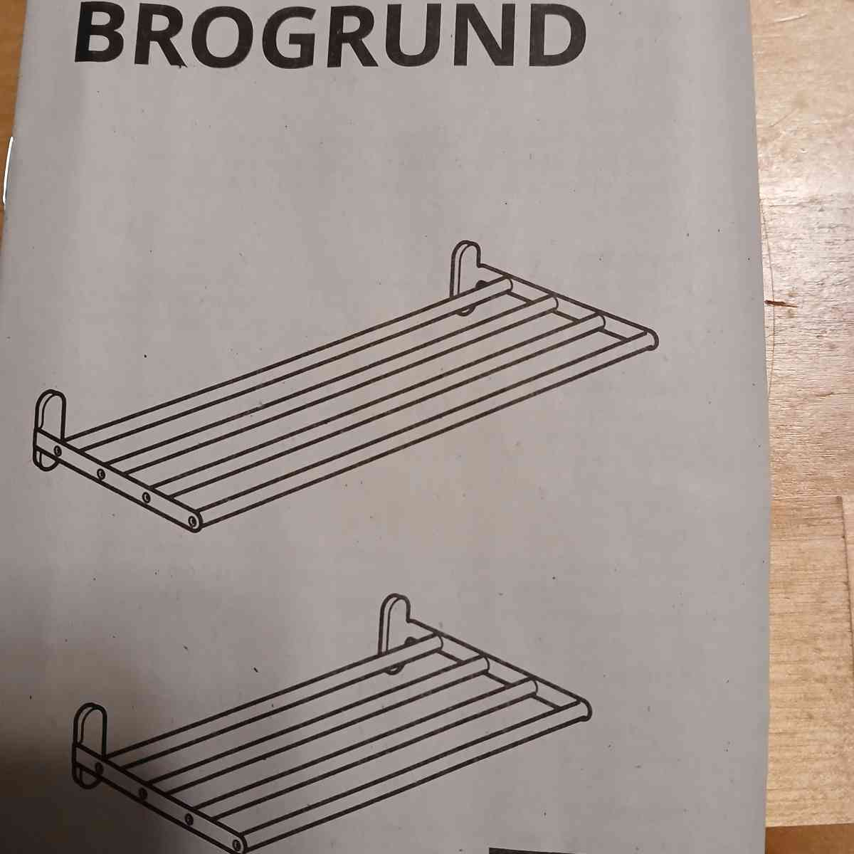 Lot of 2 Brogrund wall mounting shelves - Indianapolis, Indiana - FleaMarketBay