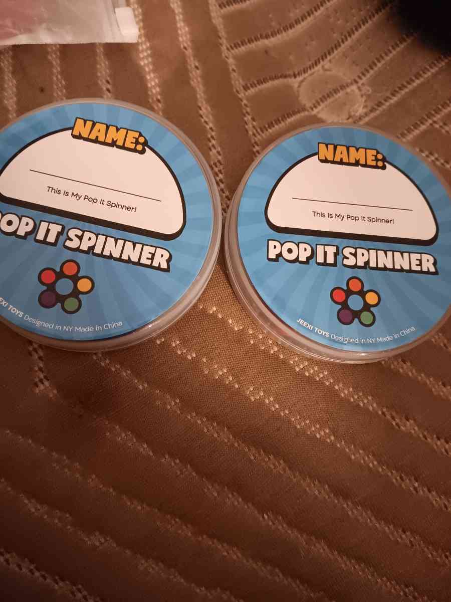 led light up pop it fidget spinner new - Jermyn, Pennsylvania