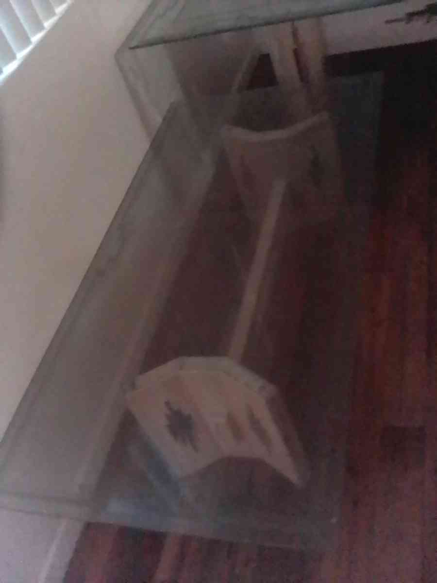 glass topped dining and coffee table southwest style - Tucson, Arizona - FleaMarketBay