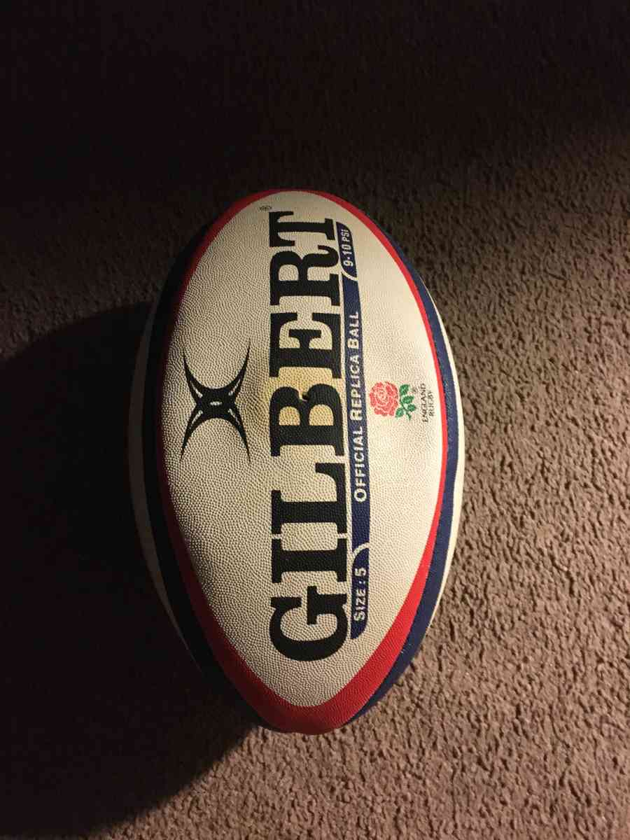 Brand new Gilbert rugby ball from England - Newport Beach, California - FleaMarketBay