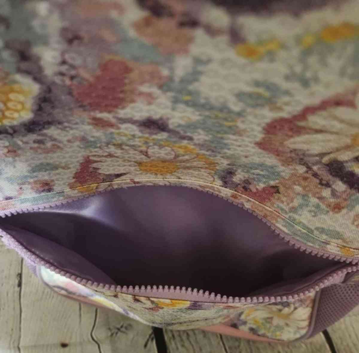 Girls Wonder Nation Purple and Flowers Backpack Set - Kansas City, Missouri - FleaMarketBay