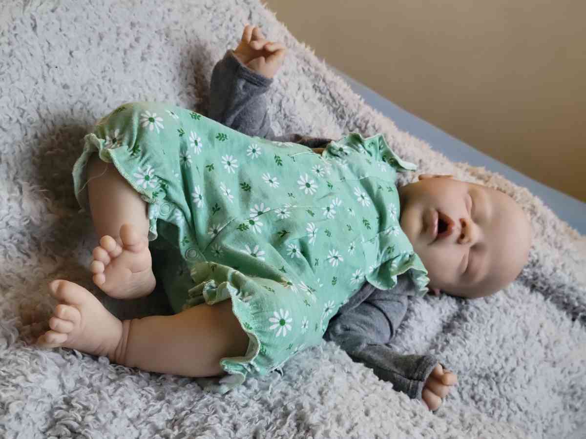 Reborn Baby Doll Alexis by Cassie Brace - Niles, Ohio - FleaMarketBay