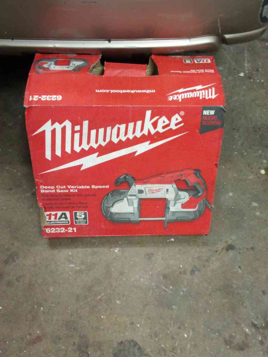 Milwaukee 11A Deep Cut Band Saw  3 Band saw blades - Westminster, Colorado - FleaMarketBay