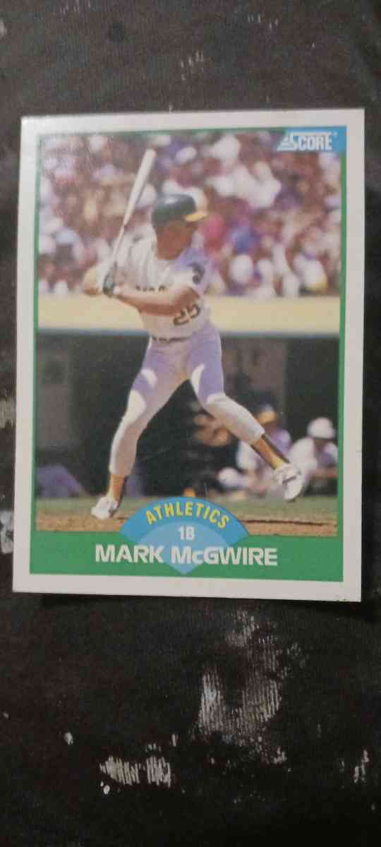 mark maguire baseball card - Atascosa, Texas