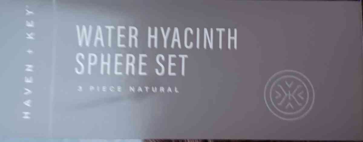 Water Hyacinth Sphere Set - San Antonio, Texas - FleaMarketBay