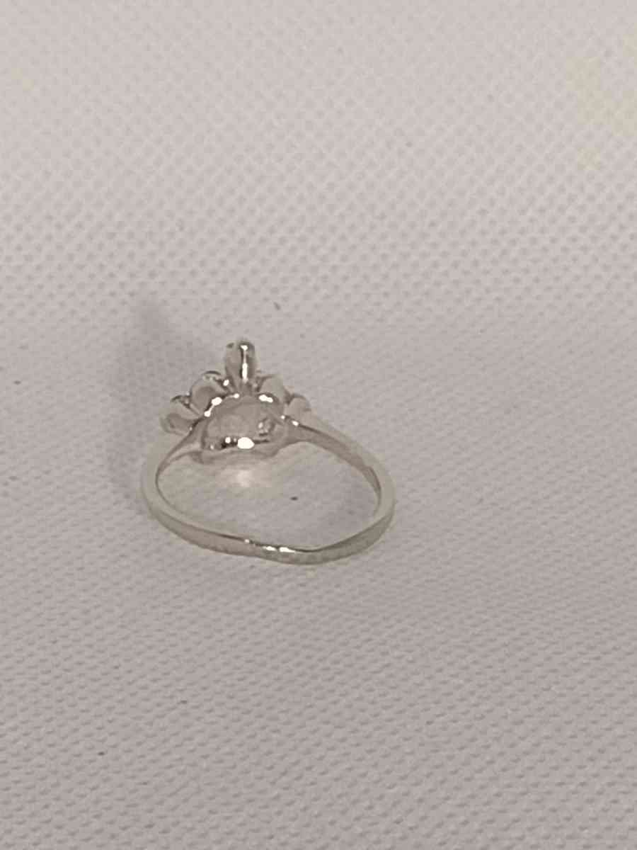 Blue Crown Silvery Ring - Roanoke, Virginia - FleaMarketBay