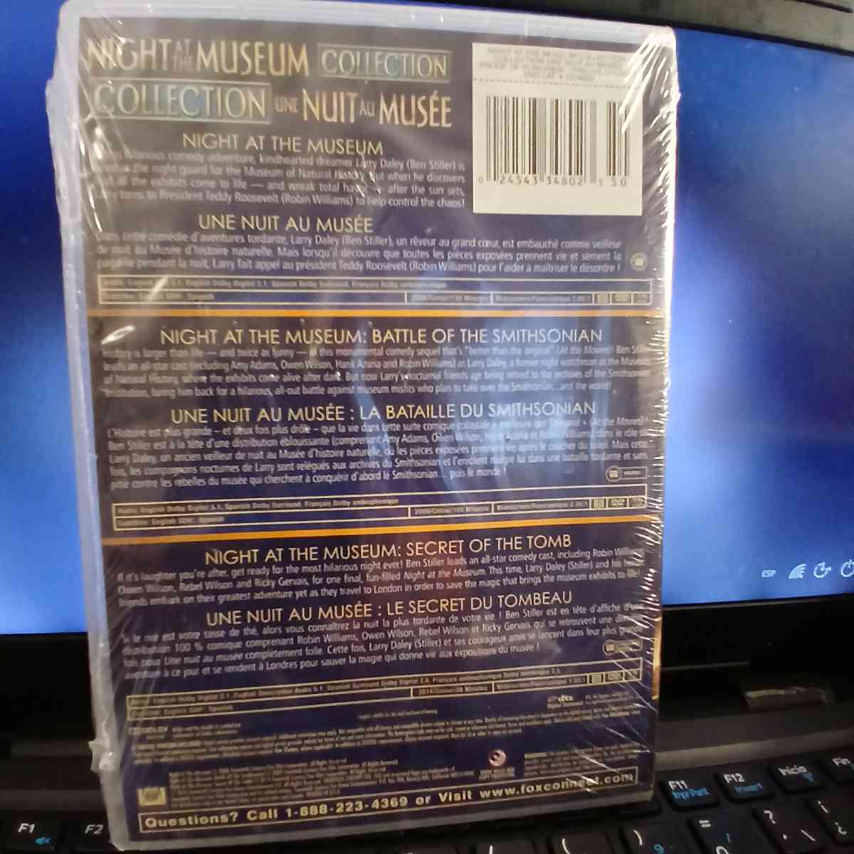 Night at the Museum 3 movies collection DVD - Indianapolis, Indiana - FleaMarketBay
