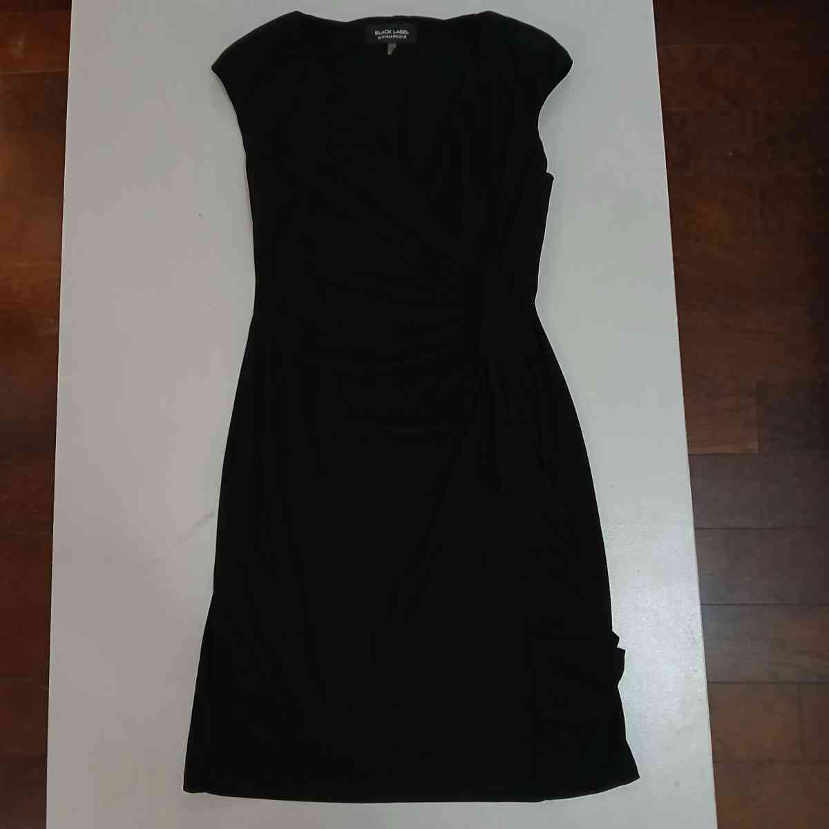 Black Label by Evan Picone Black dress size 12 - Indianapolis, Indiana - FleaMarketBay