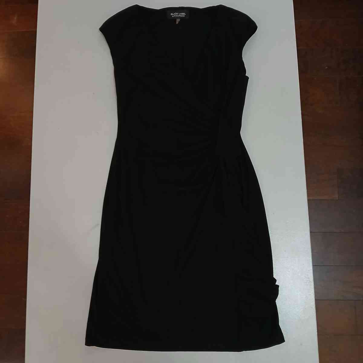 Black Label by Evan Picone Black dress size 12 - Indianapolis, Indiana - FleaMarketBay